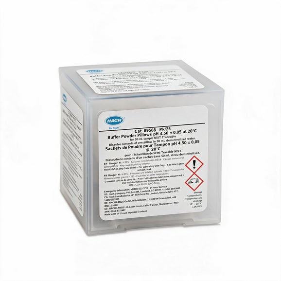 Buffer Powder Pillows, pH 4.50, 50 mL, pk/25