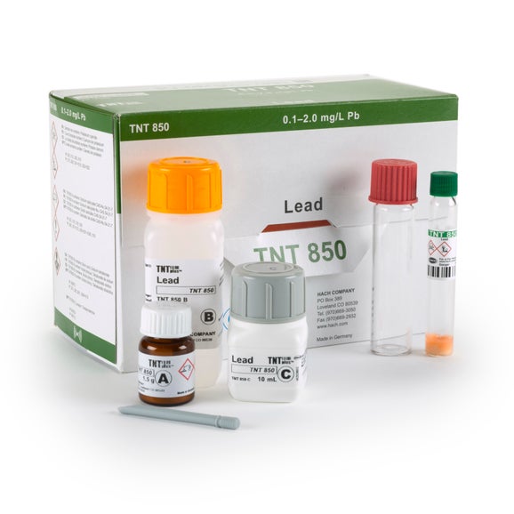 Lead TNTplus Vial Test (0.1-2.0 mg/L Pb), 25 Tests