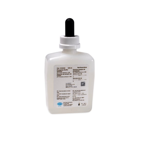 Buffer, Phosphate Type, pH 7, for Amperometric Chlorine, 100 mL MDB