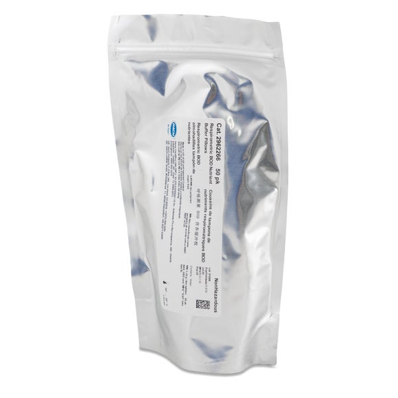 Respirometric BOD Nutrient Buffer Solution Pillows, pk/50