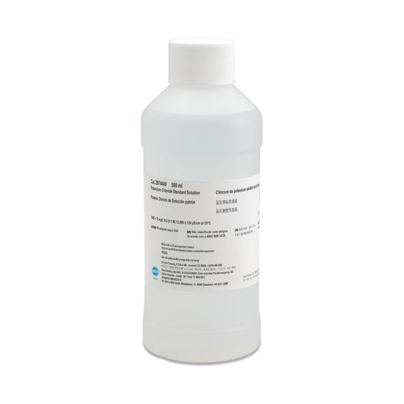 Conductivity Standard Solution, 12890 µS/cm, KCl, 500 mL
