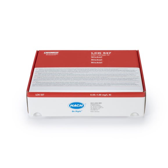 Nickel trace cuvette test 0.05-1.0 mg/L Ni, 20 tests