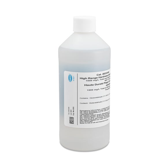 Hardness Quality Control Standard, High Range, 500 mL