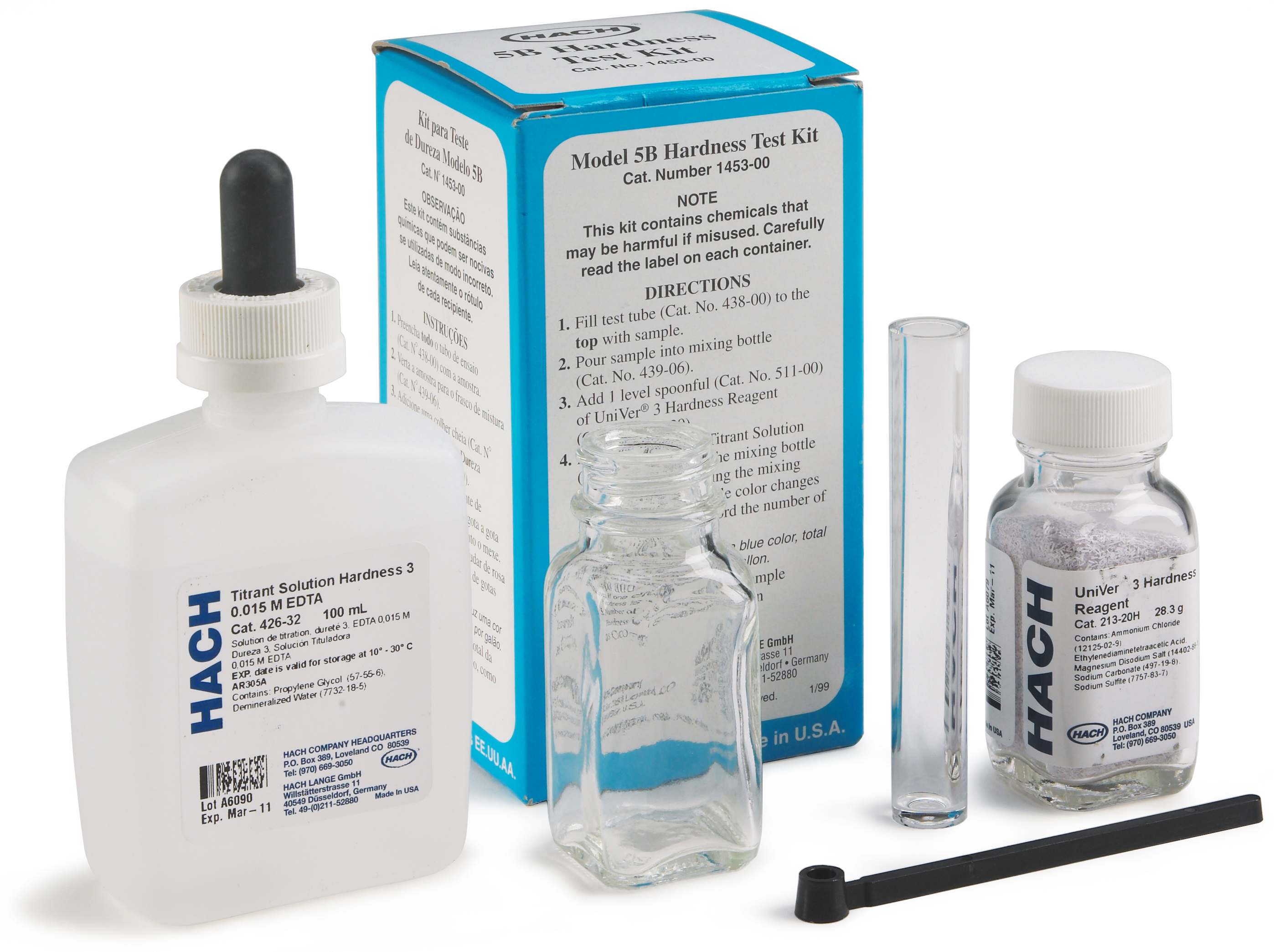 Total Hardness Test Kit, Model 5-B | Hach