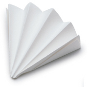 QT filters, pleated, pore size 2 - 3 µm, diameter 125 mm QT filters, pleated, pore size 2 - 3 µm, diameter 125 mm