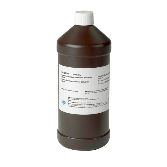Potassium Biiodate Standard Solution, 0.025 N,  500 mL
