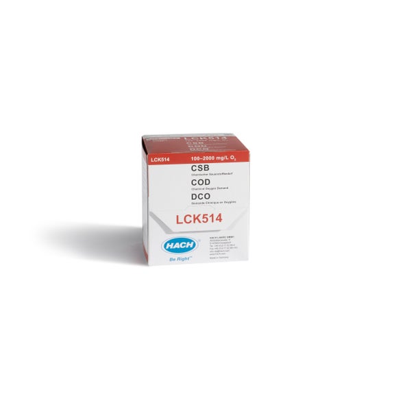COD cuvette test 100-2000 mg/L O₂, 25 tests