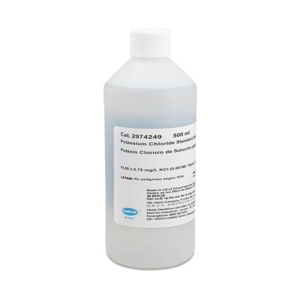 Conductivity Standard Solution, 146.9 µS/cm, KCl, 500 mL