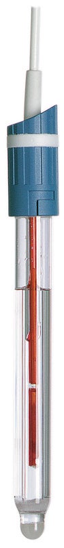 pHC2051-8 Combined pH electrode, red rod, cylindrical, BNC plug (Radiometer Analytical)