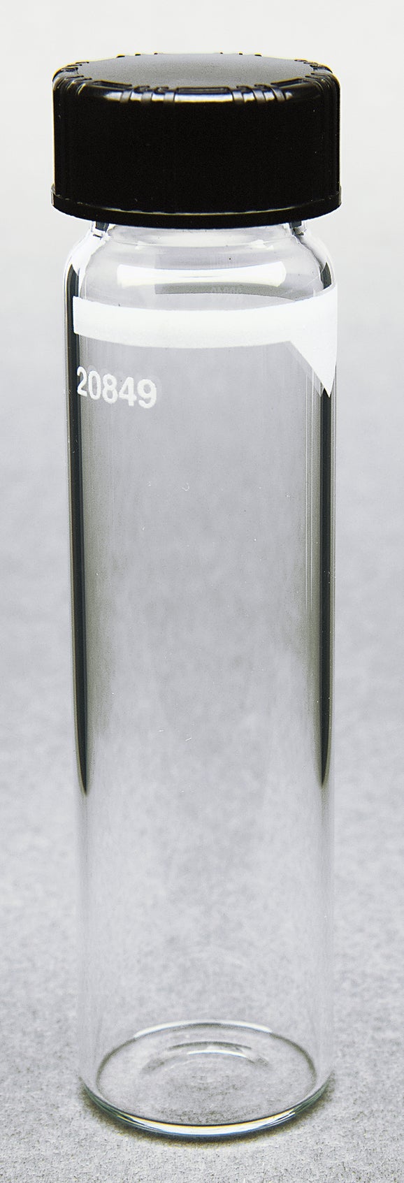 Glass sample cell for lab turbidimeters, 30 mL, 6 pieces with caps