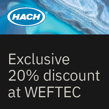 Exclusive 20% Discount at WEFTEC