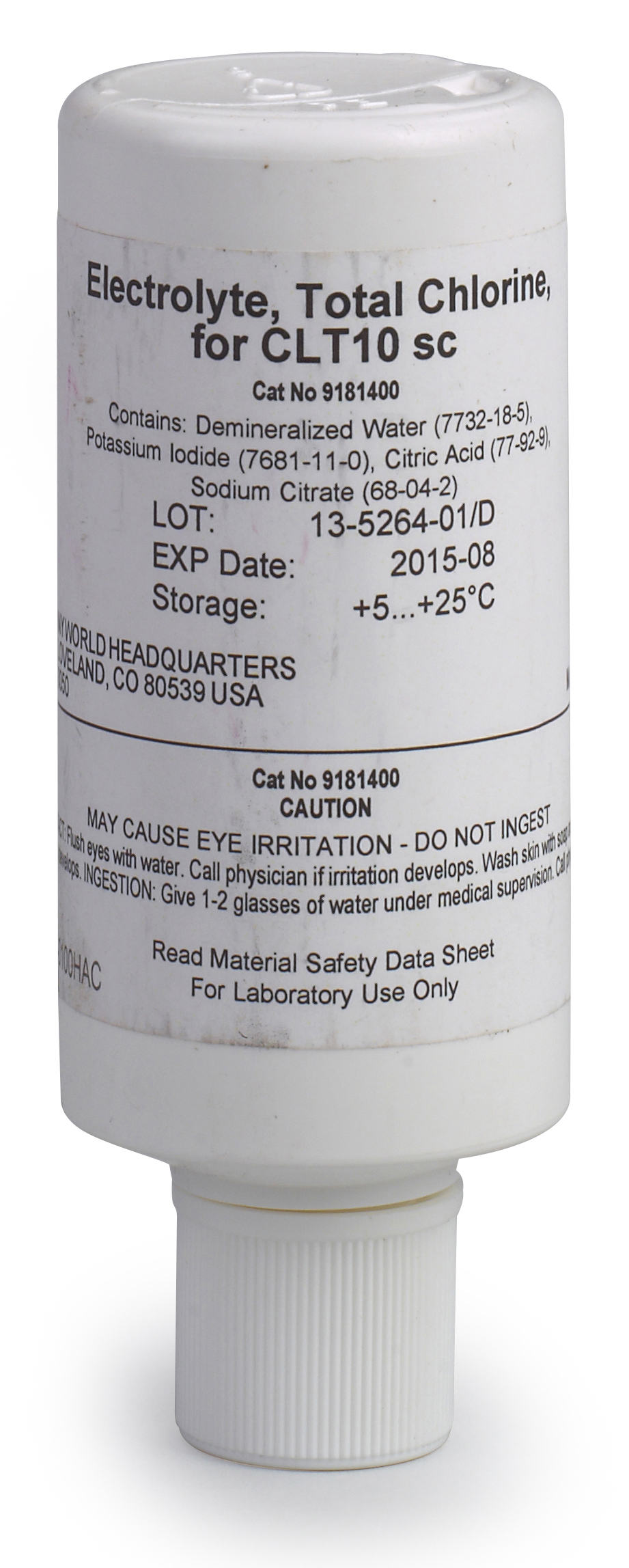 Total Chlorine Electrolyte for CLT10sc | Hach