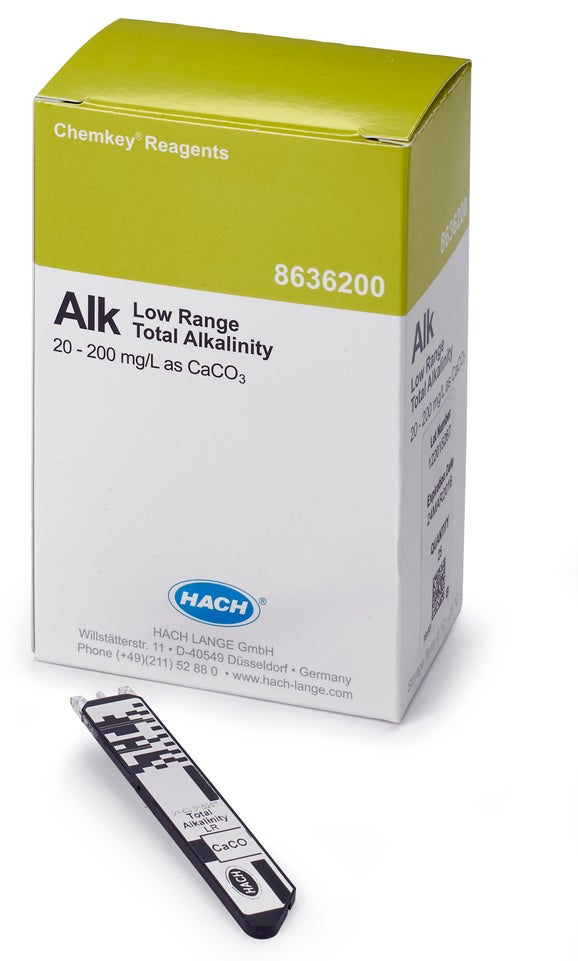 Low Range Total Alkalinity Chemkey Reagents (box of 25)