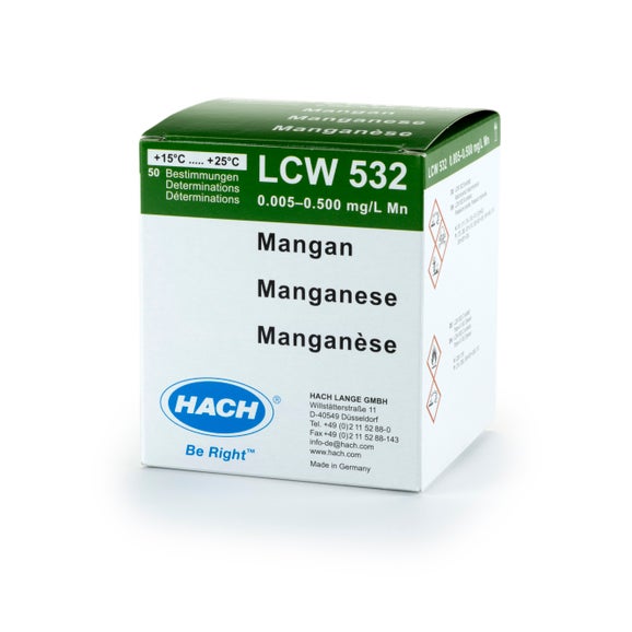 Manganese reagent set 0.005-0.5 mg/L Mn