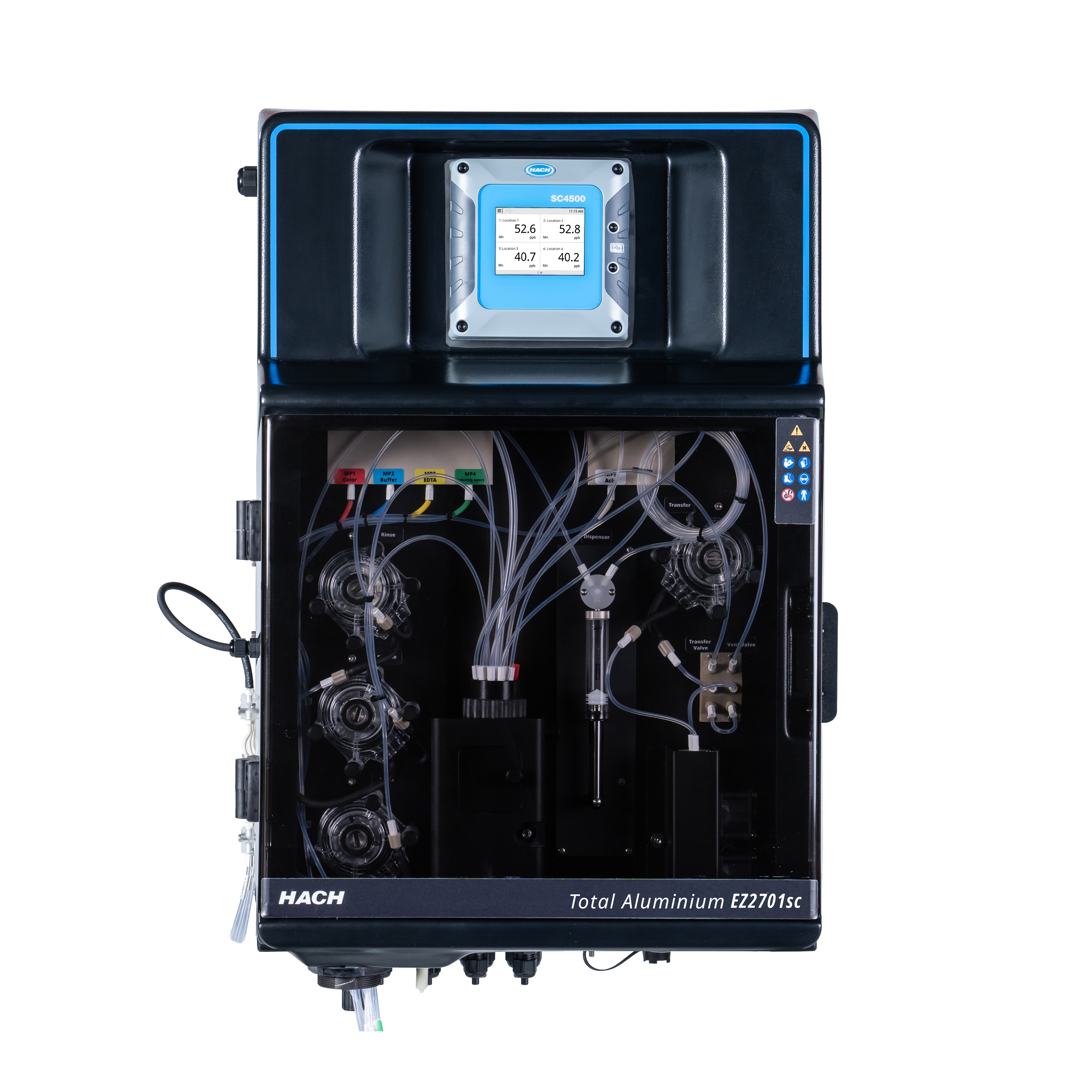EZ2701sc Total Aluminium Colorimetric Analyser, 1 stream, 4x mA Output