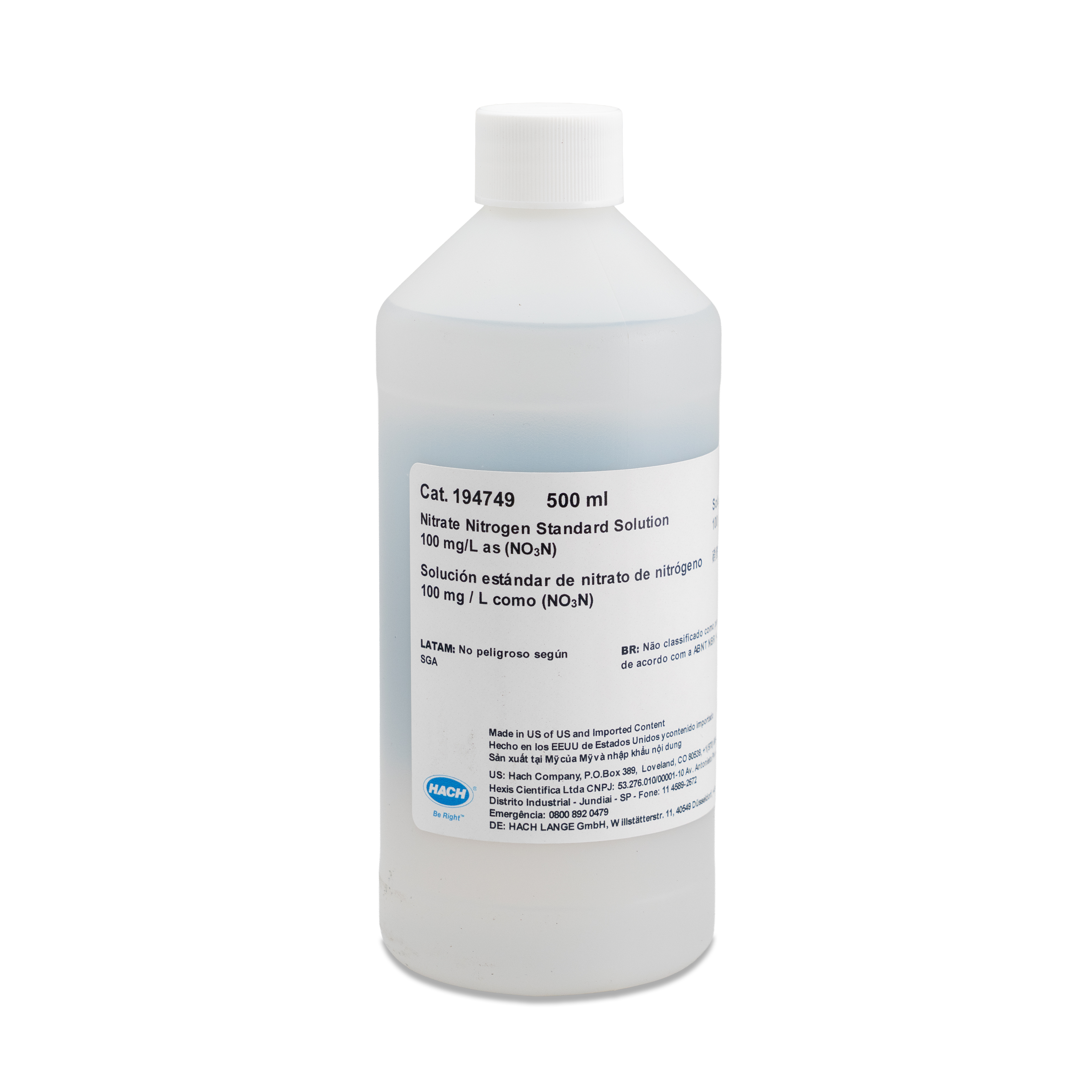 NitraVer X Nitrogen-Nitrate Reagent Set, HR | Hach
