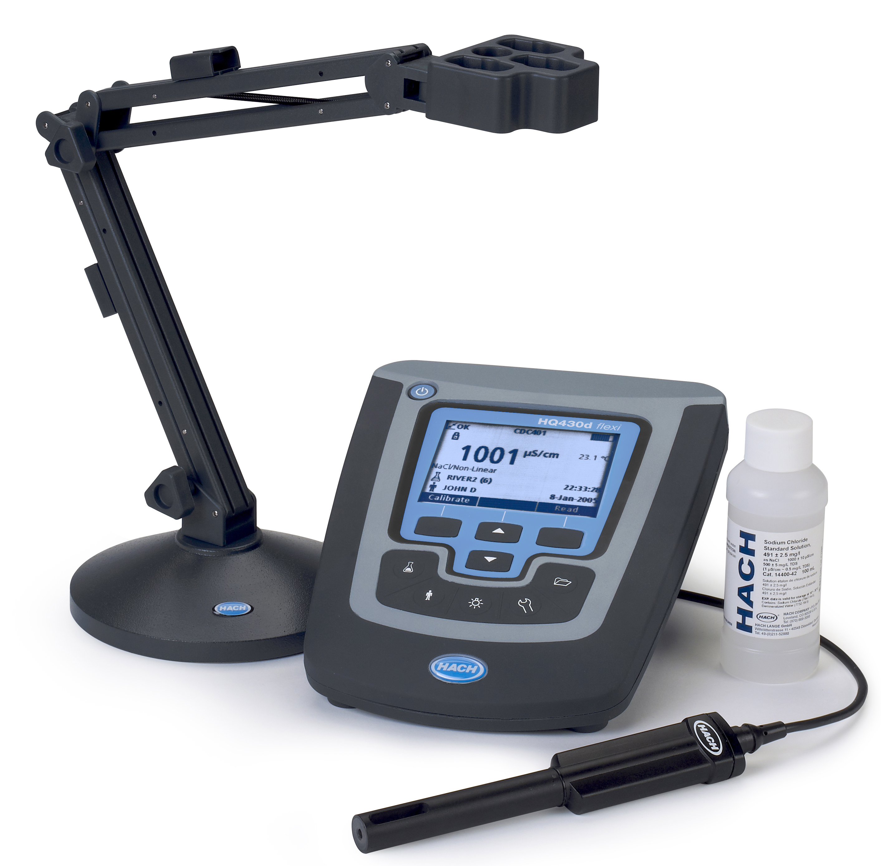 HQ430d Benchtop Single Input, Multi-Parameter Meter - pH