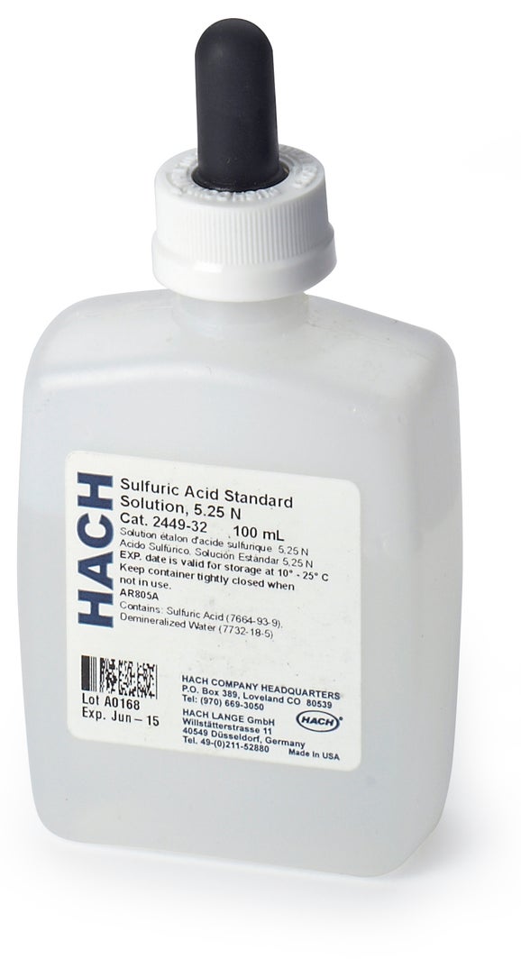 Sulfuric Acid Standard Solution, 5.25 N, 100 mL MDB