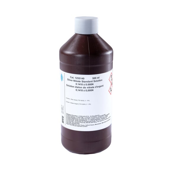 Silver Nitrate Standard Solution, 0.141 N, 500 mL