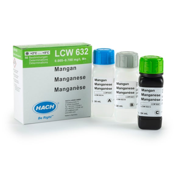 Manganese Reagent Set 0.005 - 0.7 mg/L Mn