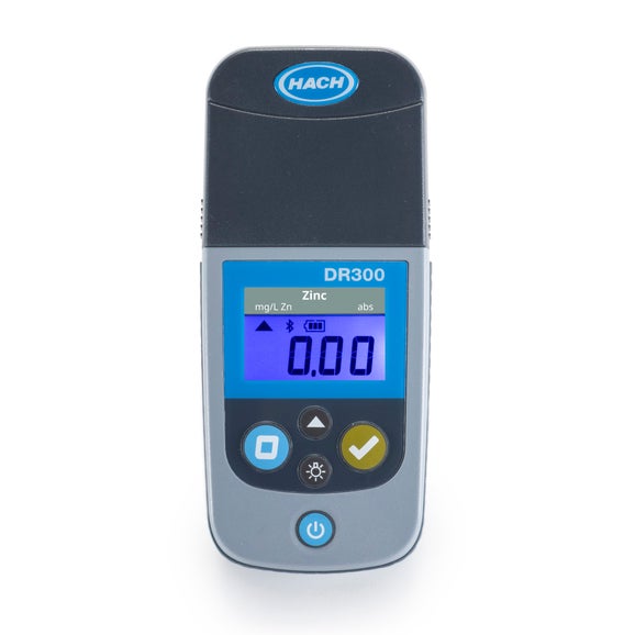 DR300 Pocket Colorimeter, Zinc, with Box