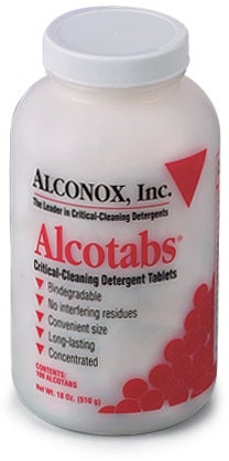 Detergent, alcotabs