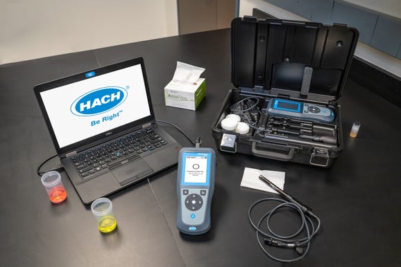 HQ4200 Portable Multi-Meter with Gel pH and Conductivity electrode, 1 m Cable