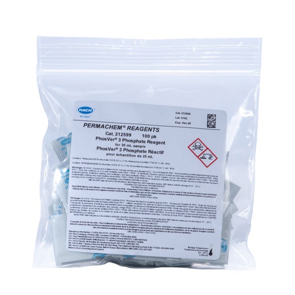 PhosVer 3 Phosphate Reagent Powder Pillows 0.02-2.50mg/L PO₄