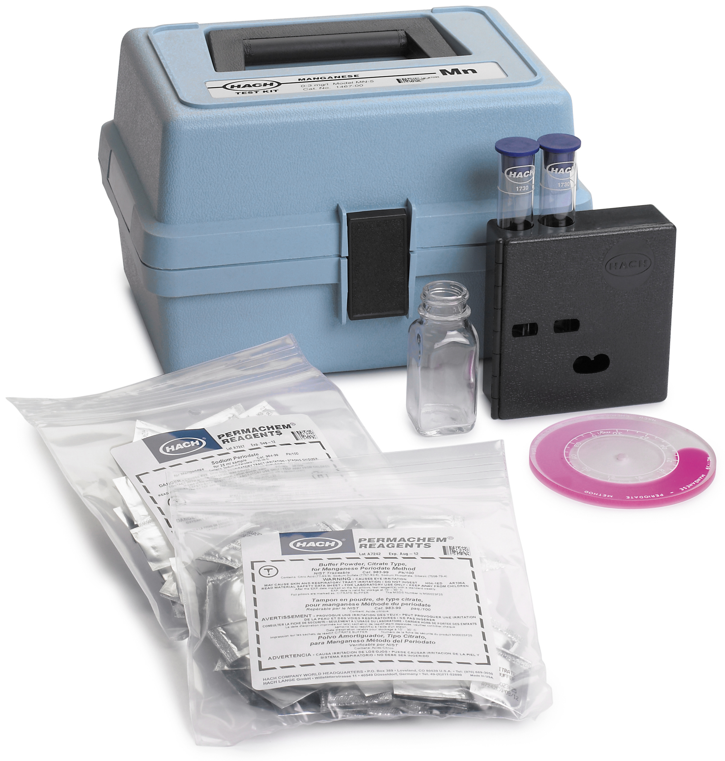 Manganese Color Disc Test Kit, Model MN-PAN | Hach