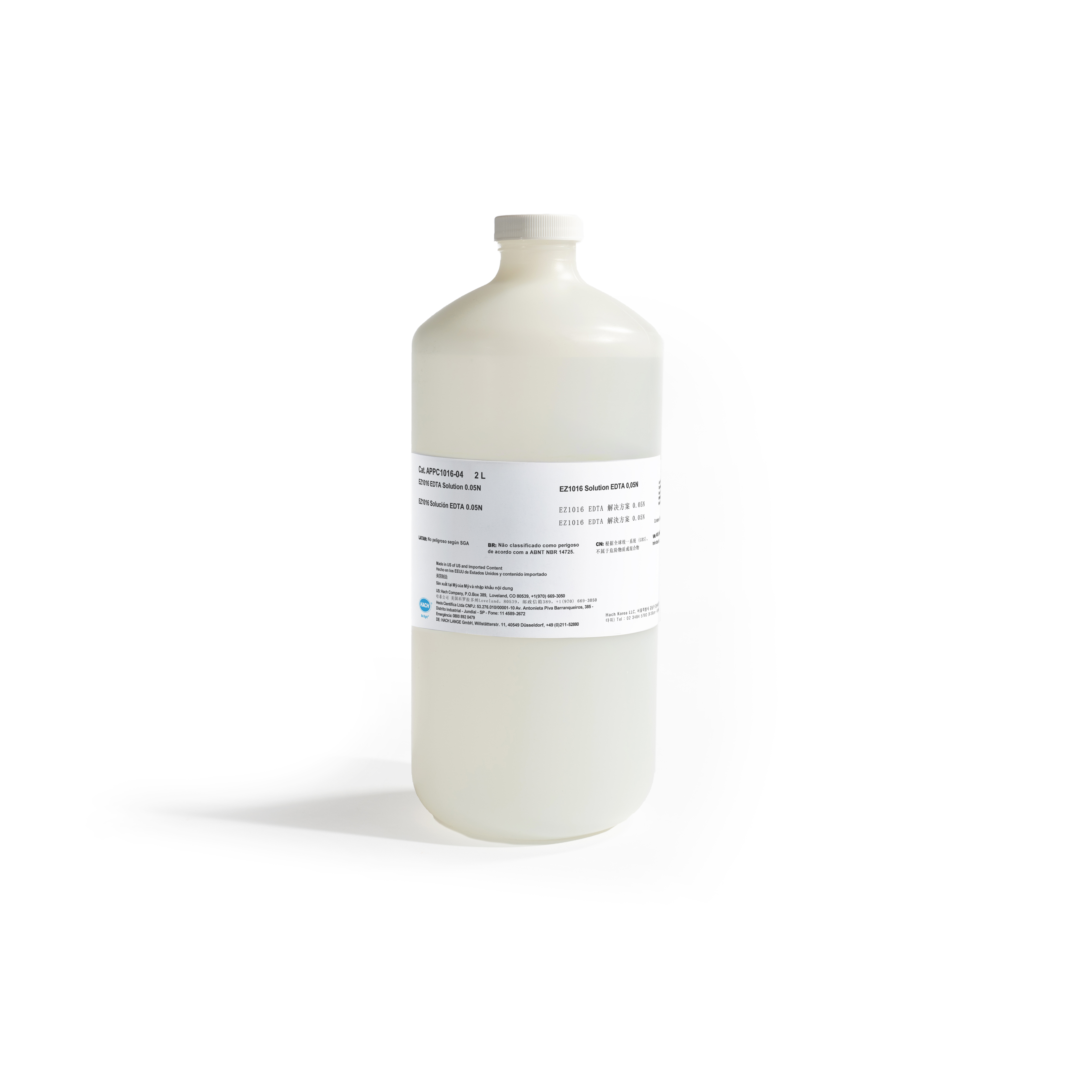 EDTA solution for EZ1016 Total Hardness Analyser