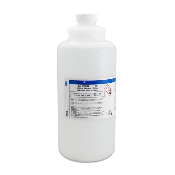 Reagent 1 Silica, 2 L, for 5500sc Silica Analyser