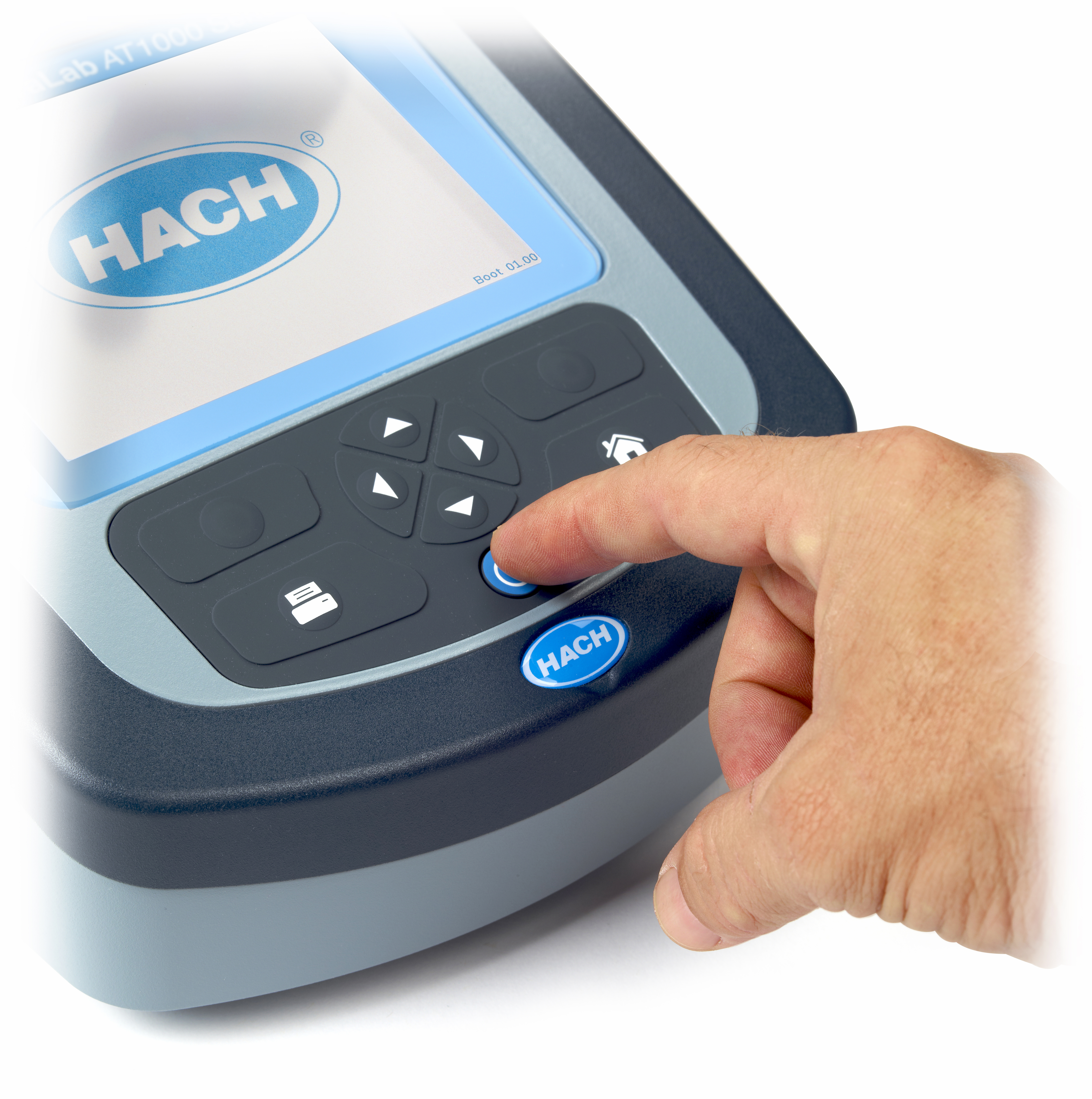 Easy to use push button operation of Hach AT1000 Automatic Titrator