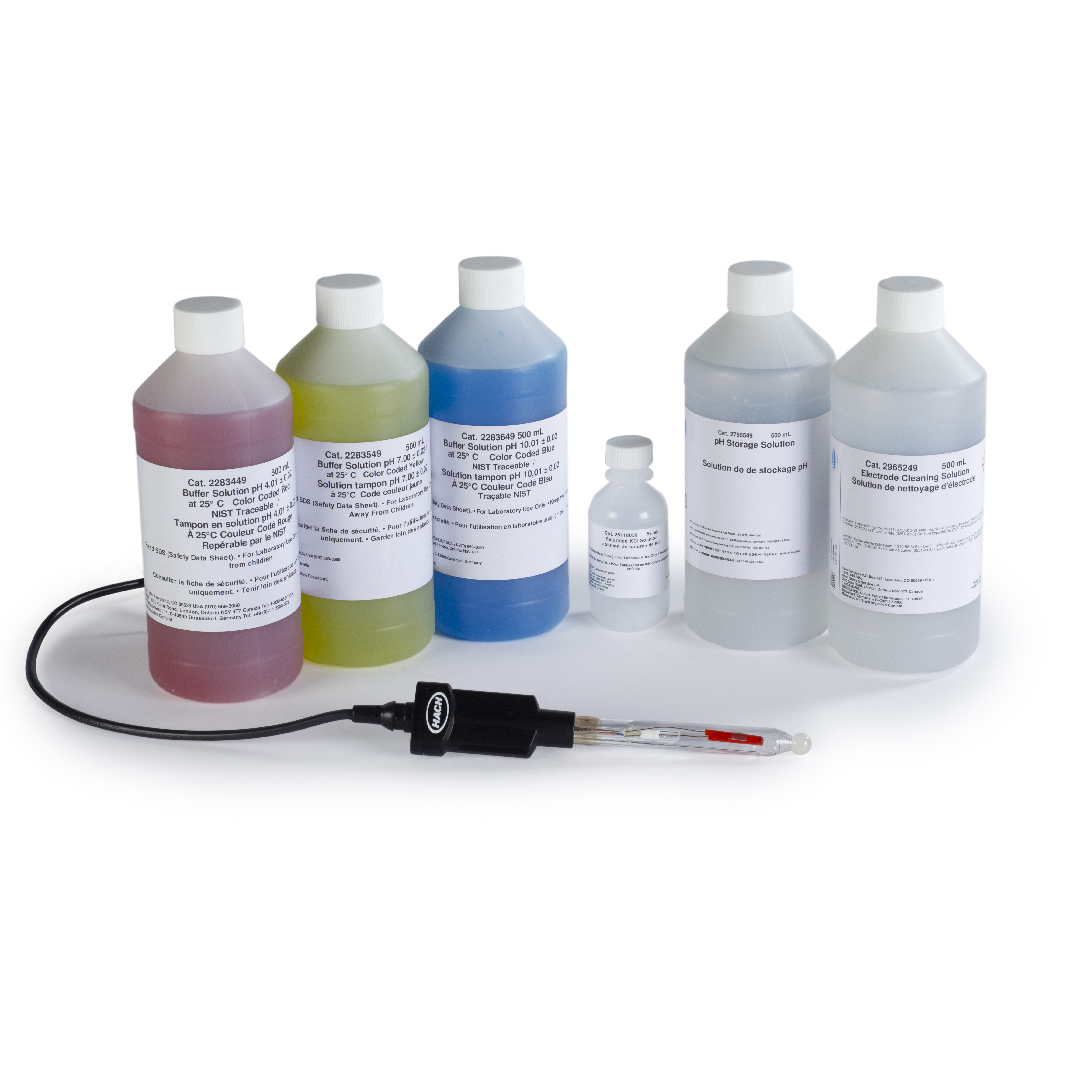 IntelliCAL PHC805 Laboratory General Purpose Refillable Glass pH