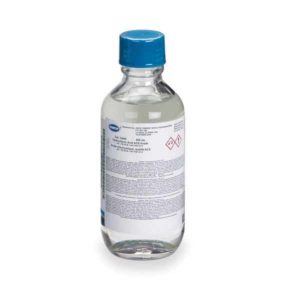 Hydrochloric acid, 500 mL