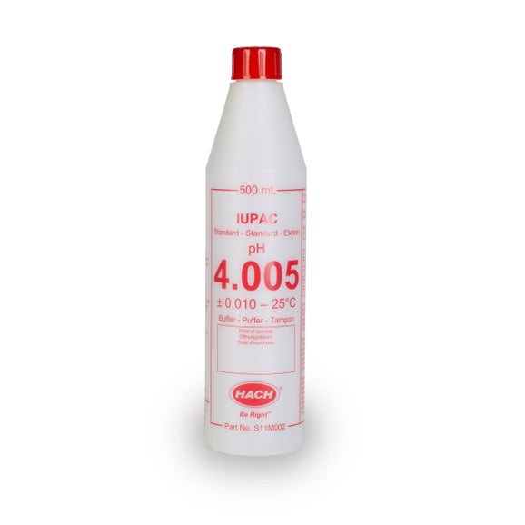 pH 4.005 Certified Reference Material CRM Buffer Standard Solution, IUPAC, 500 mL