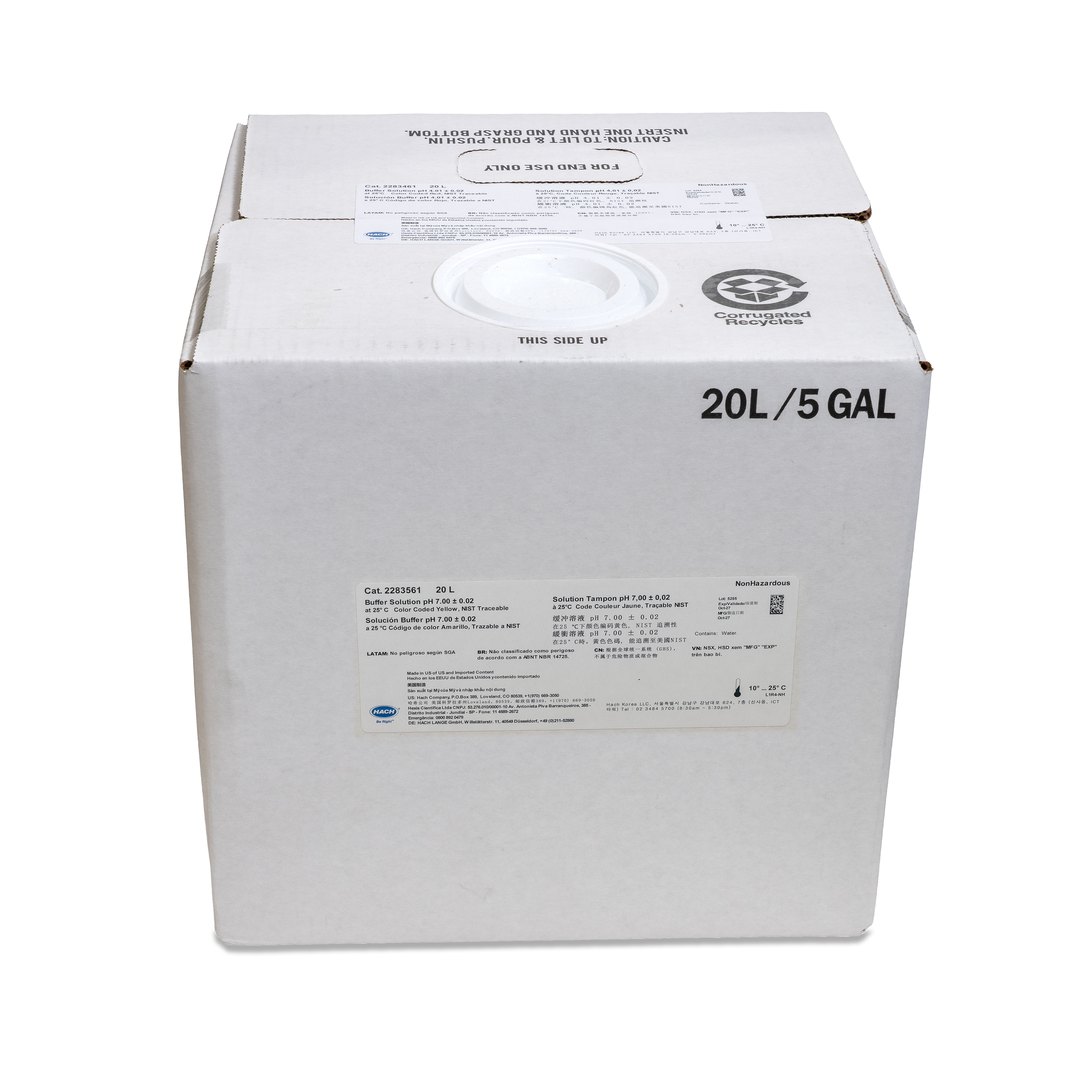 ORP buffer solution, 600 mV, 3.5 L | Hach