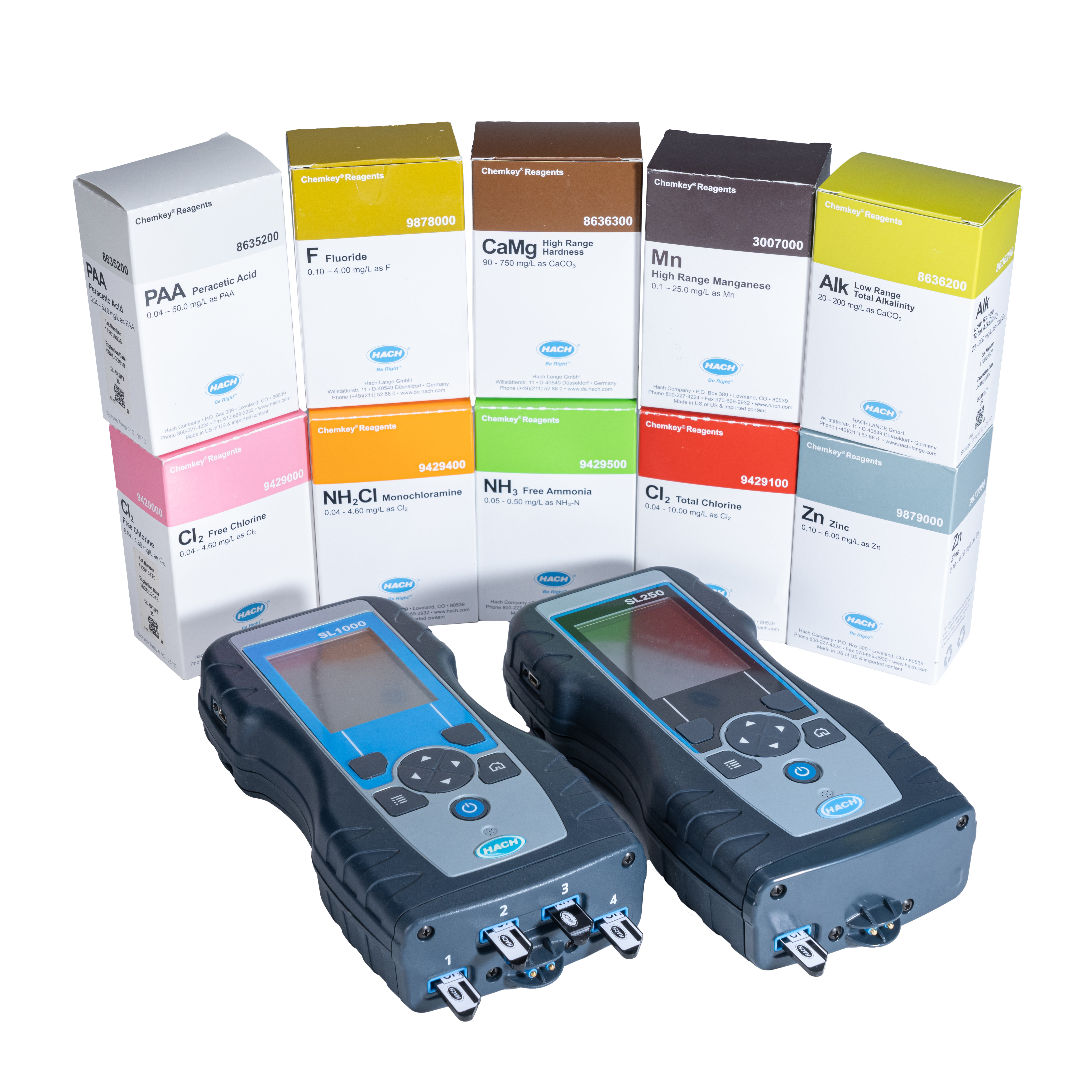 chemkey reagents for colorimetric testing