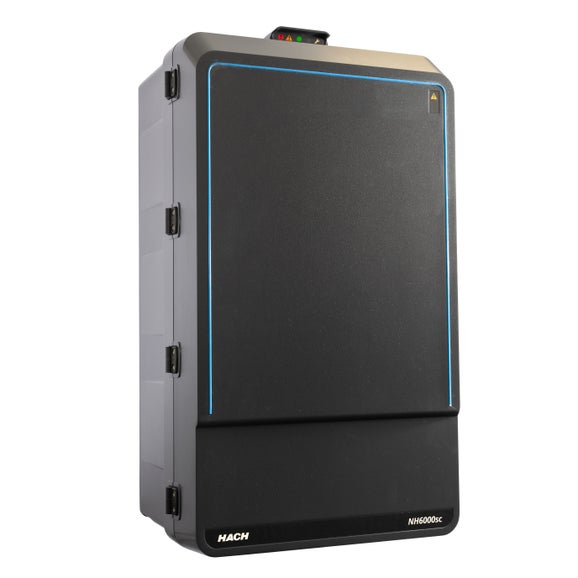 NH6000sc Ammonia Analyzer, 1 channel, for use with 1 external filtration system, flow detection, automatic grab sample, 115 VAC