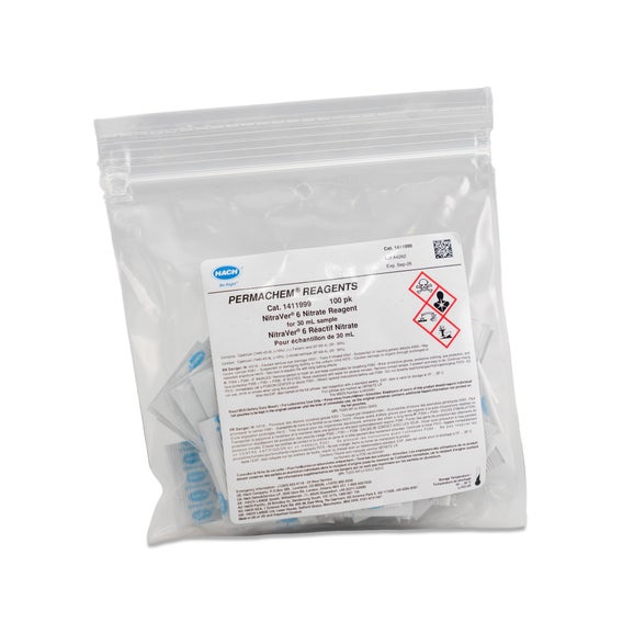 NitraVer® 6 Nitrate Reagent Powder Pillows, 30 mL, pk/100