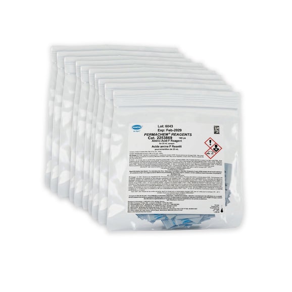 Amino Acid F Reagent Powder Pillows, 25 mL, pk/1000