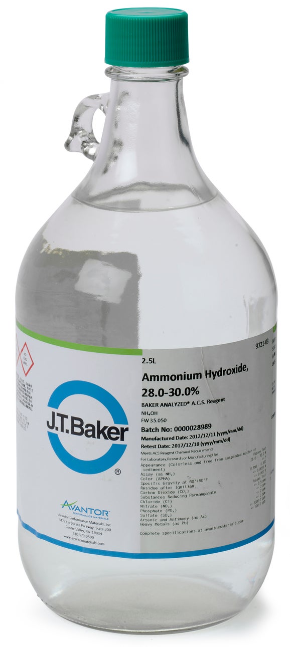 Ammonium hydroxide, 2.5 L