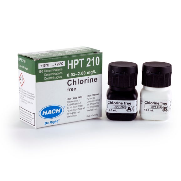 Chlorine Liquid DPD Reagent 0.02-2.0mg/L Cl₂ free