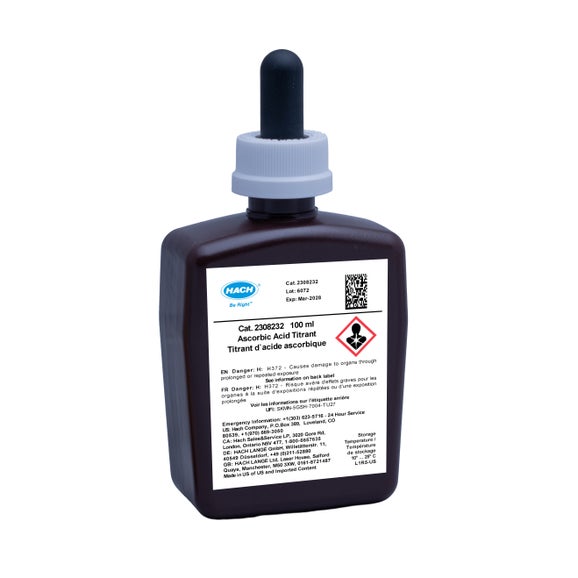 Ascorbic acid titrant, 100 mL MDB