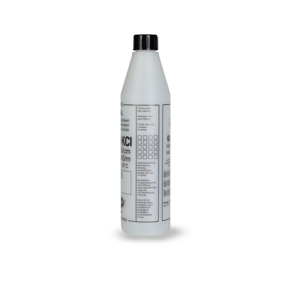 1408 µS/cm Certified Reference Material CRM OIML Conductivity Standard Solution, KCl 0.01D, 500 mL