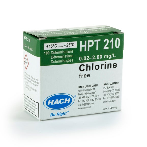 Chlorine Liquid DPD Reagent 0.02-2.0mg/L Cl₂ free