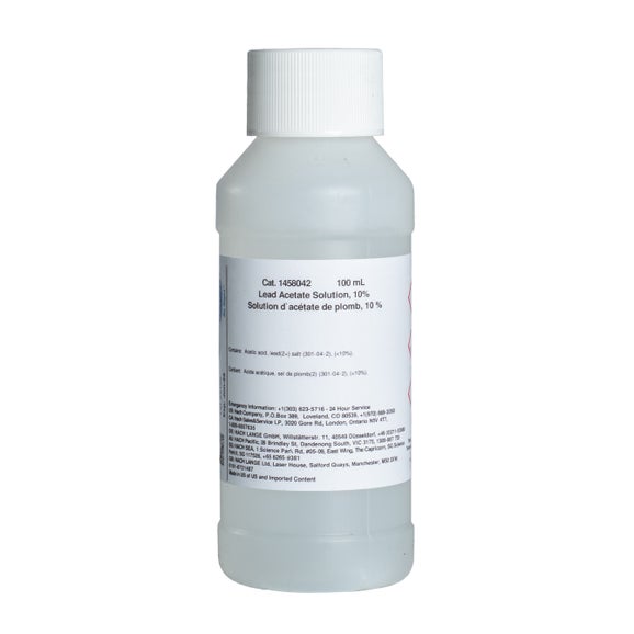 Lead Acetate Solution, 10%, 100 mL