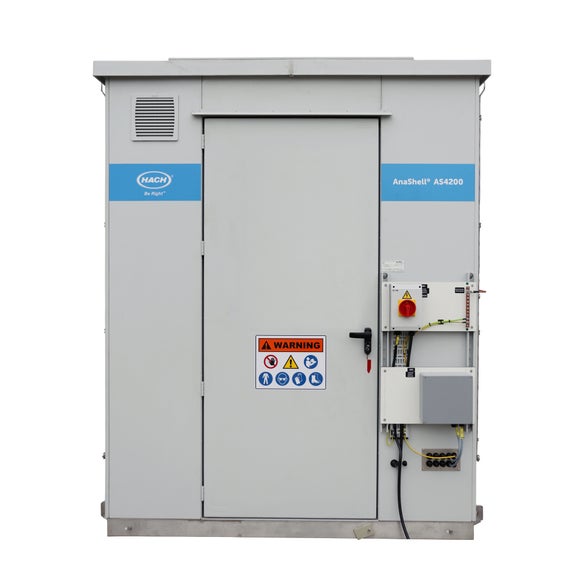 AnaShell walk-in Analytical Shelter Type AS4200, H=2.56m x W=2m x D=3m, for up to four analysers plus sample preconditioning