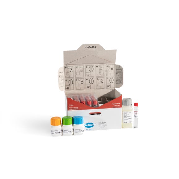 Organic Acids cuvette test 50-2500 mg/L, 25 tests