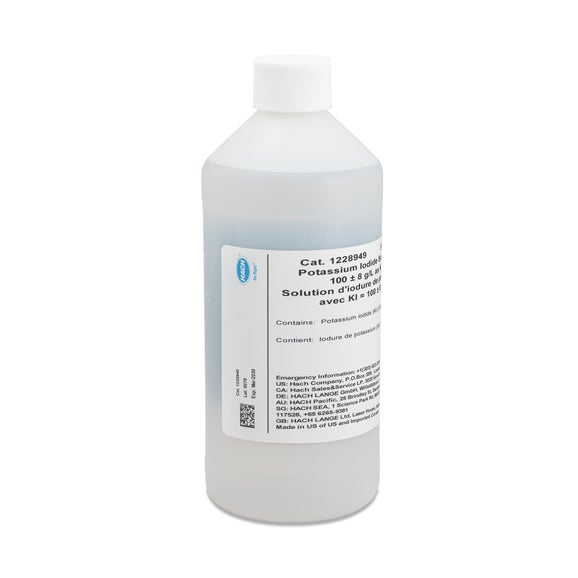 Potassium Iodide Solution, 10%, 100 g/L, 500 mL