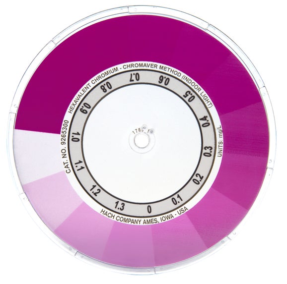 Color Disc Chromium, 0-1.3 mg/L Cr, IL